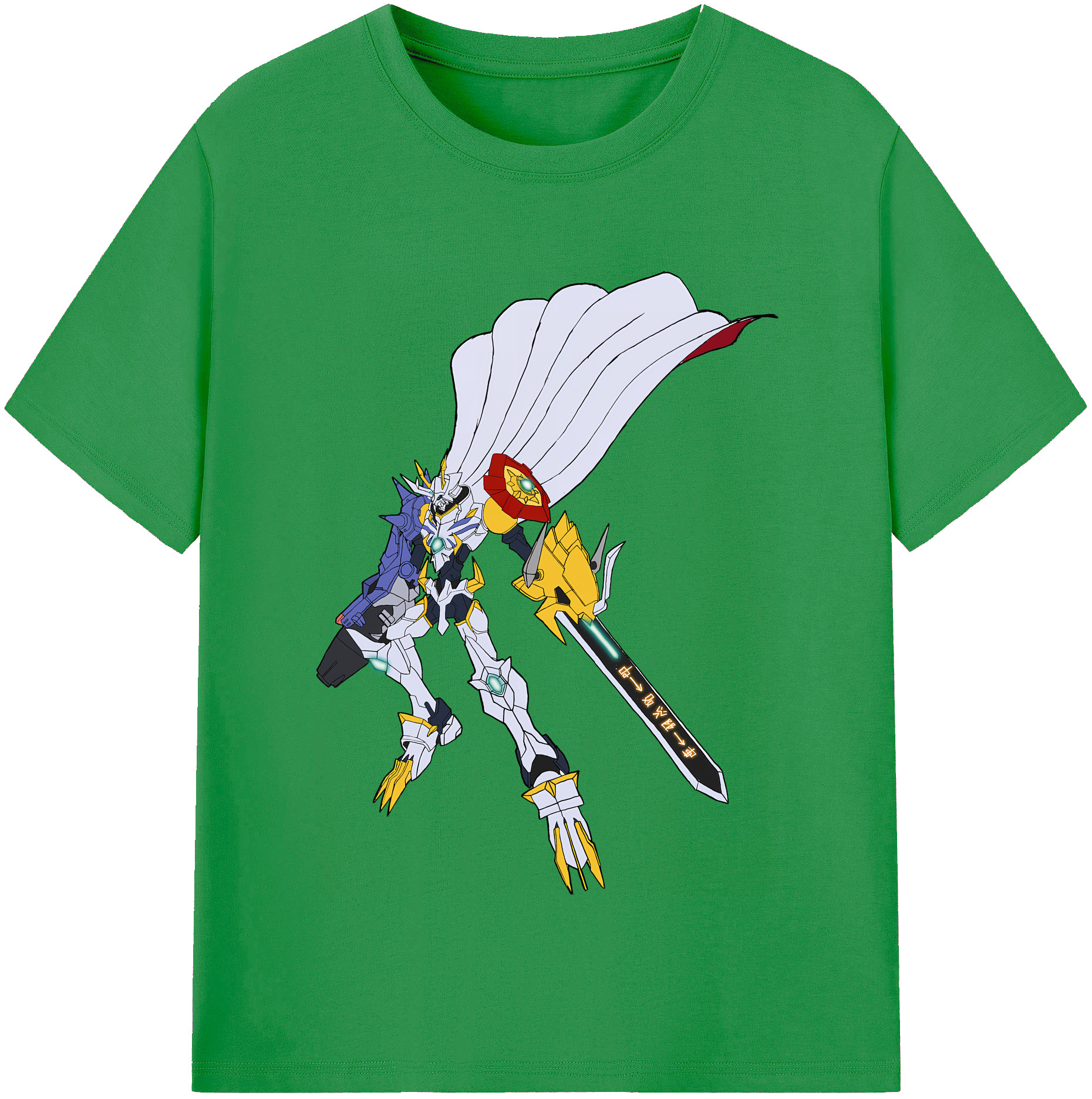（画像用） Digimon デジタルモンスター/デジモン レディースカジュアルプリントTシャツ（綿100％）