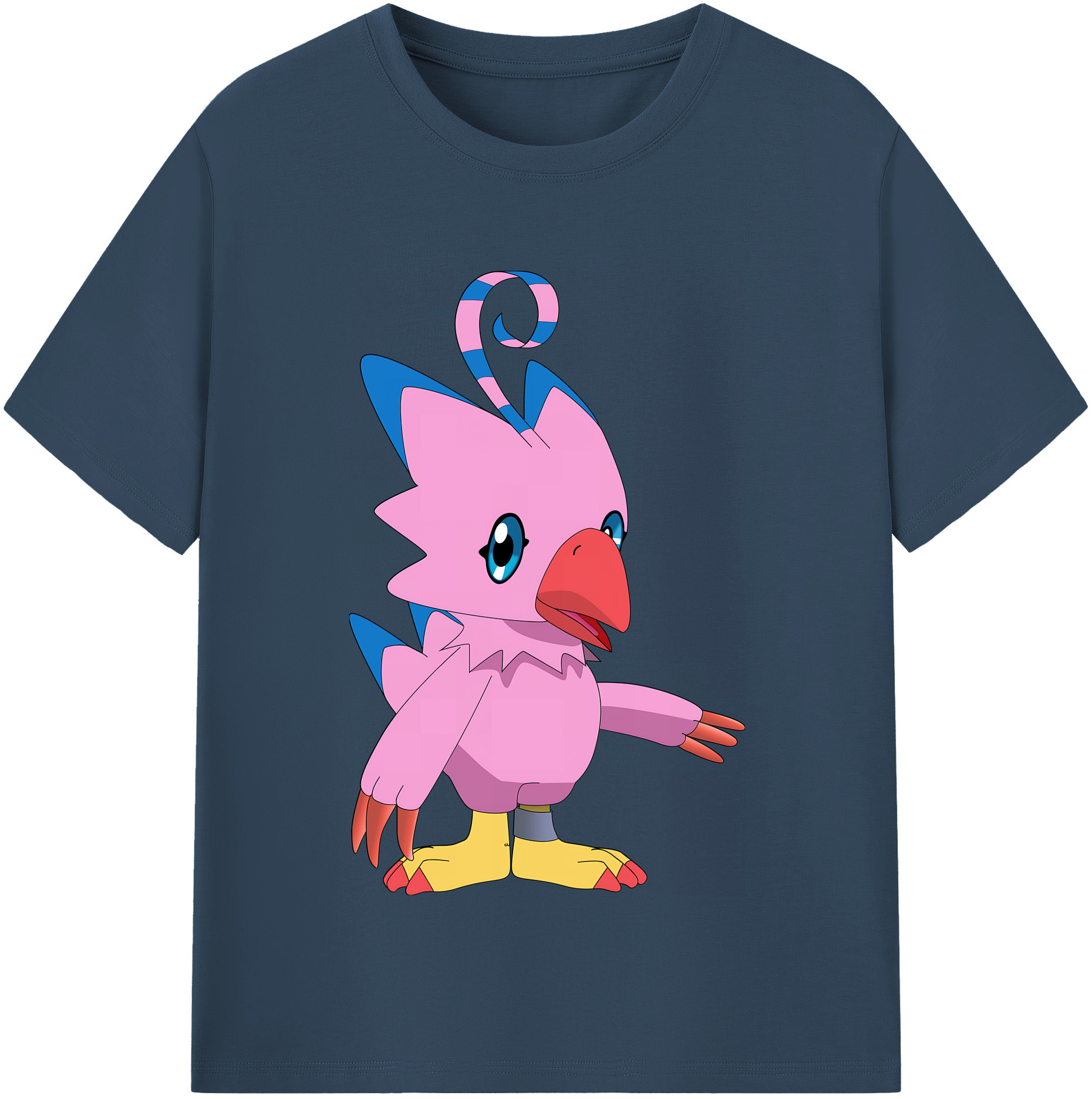 （画像用） Digimon デジタルモンスター/デジモン レディースカジュアルプリントTシャツ（綿100％）