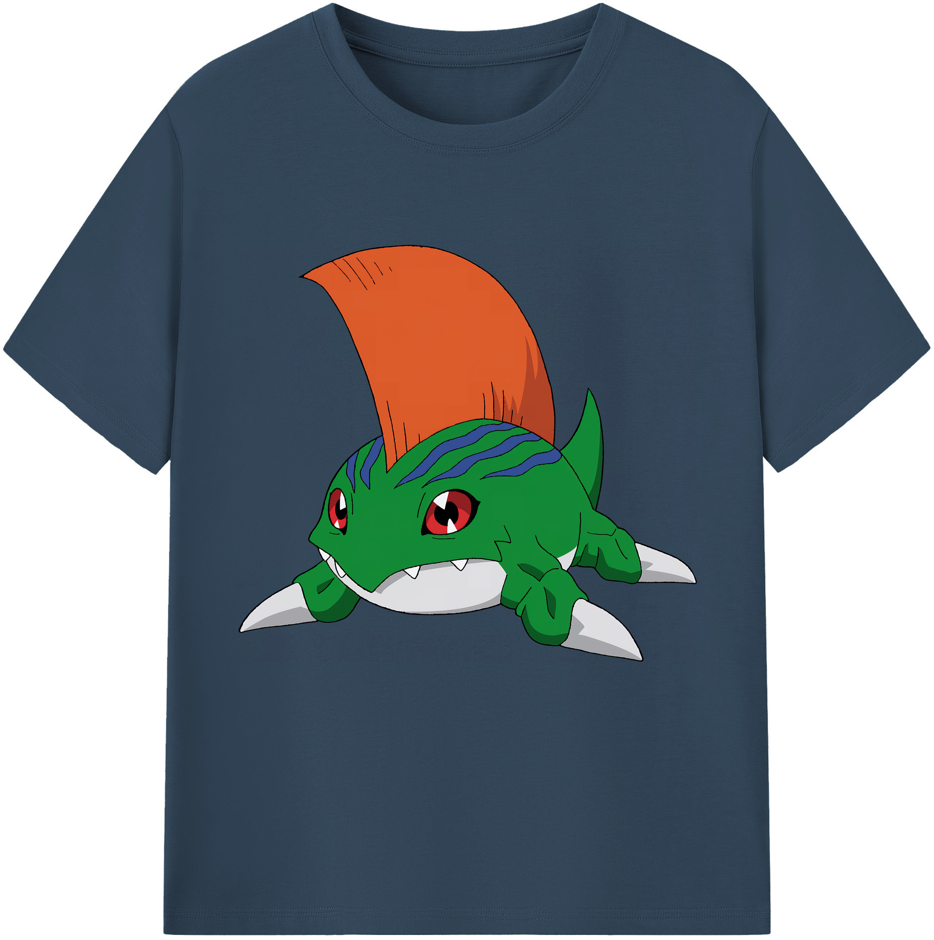 （画像用） Digimon デジタルモンスター/デジモン レディースカジュアルプリントTシャツ（綿100％）