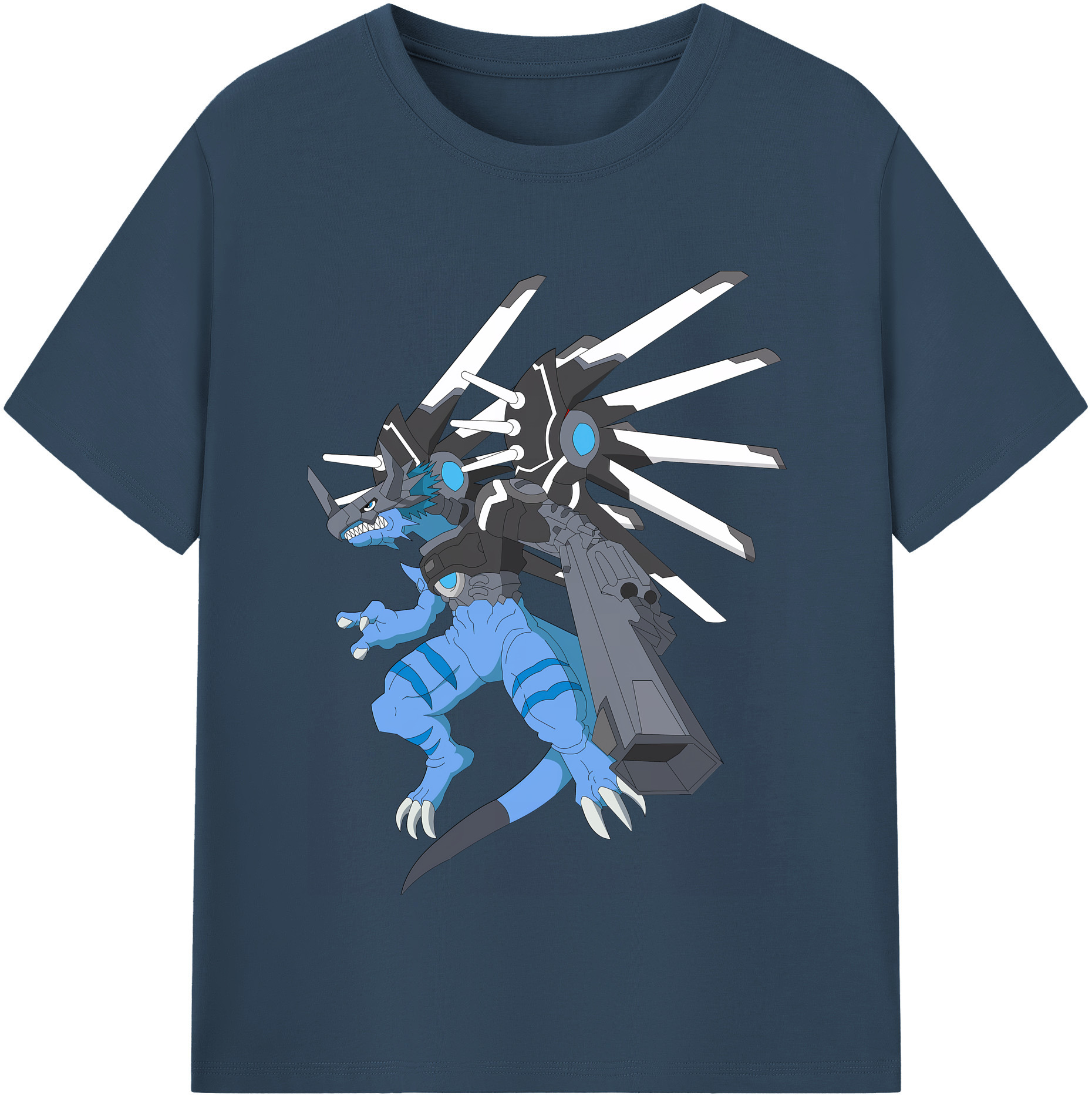 （画像用） Digimon デジタルモンスター/デジモン レディースカジュアルプリントTシャツ（綿100％）