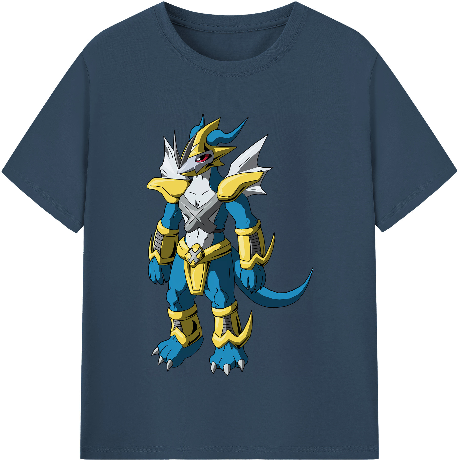 （画像用） Digimon デジタルモンスター/デジモン レディースカジュアルプリントTシャツ（綿100％）