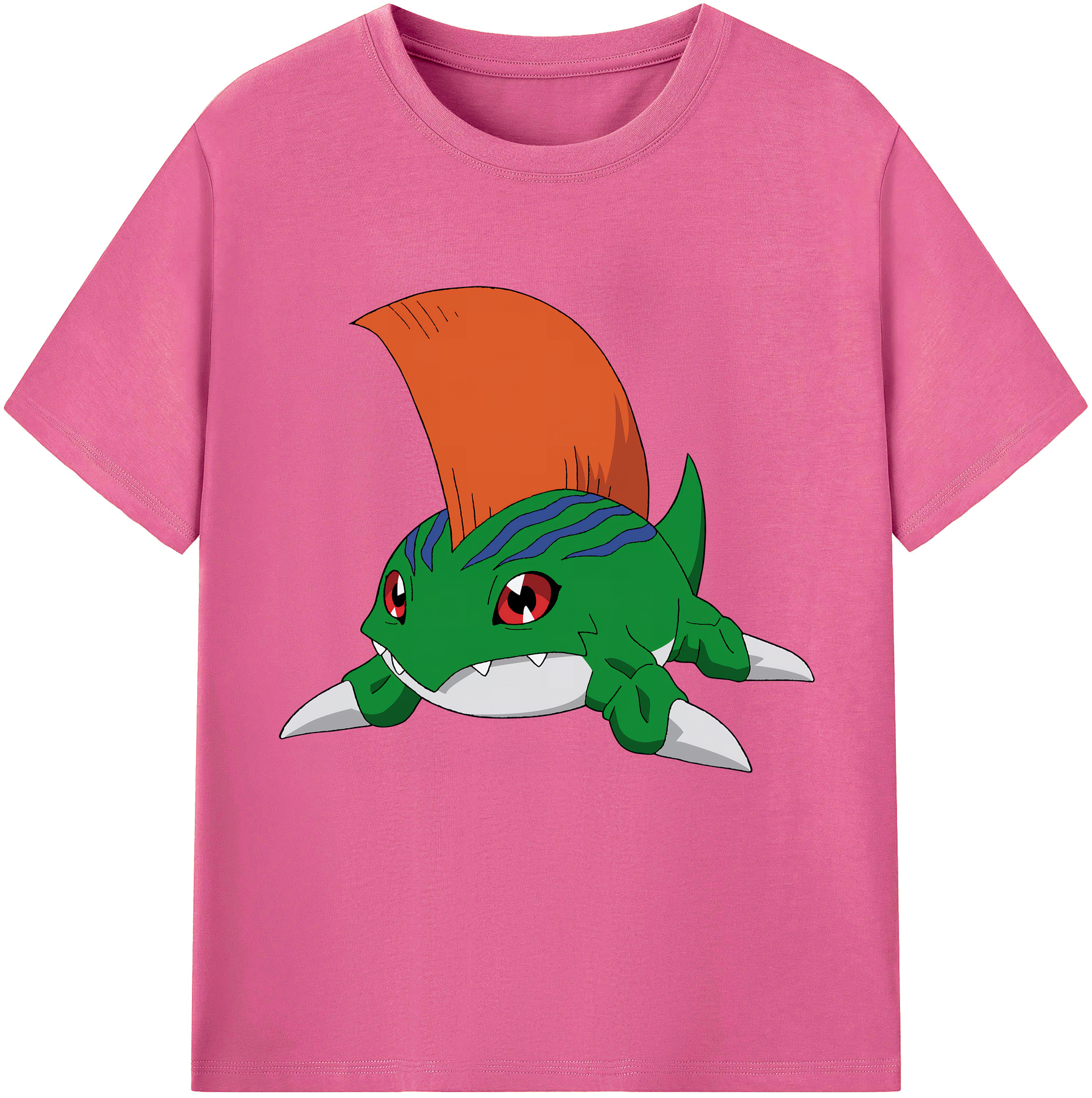（画像用） Digimon デジタルモンスター/デジモン レディースカジュアルプリントTシャツ（綿100％）
