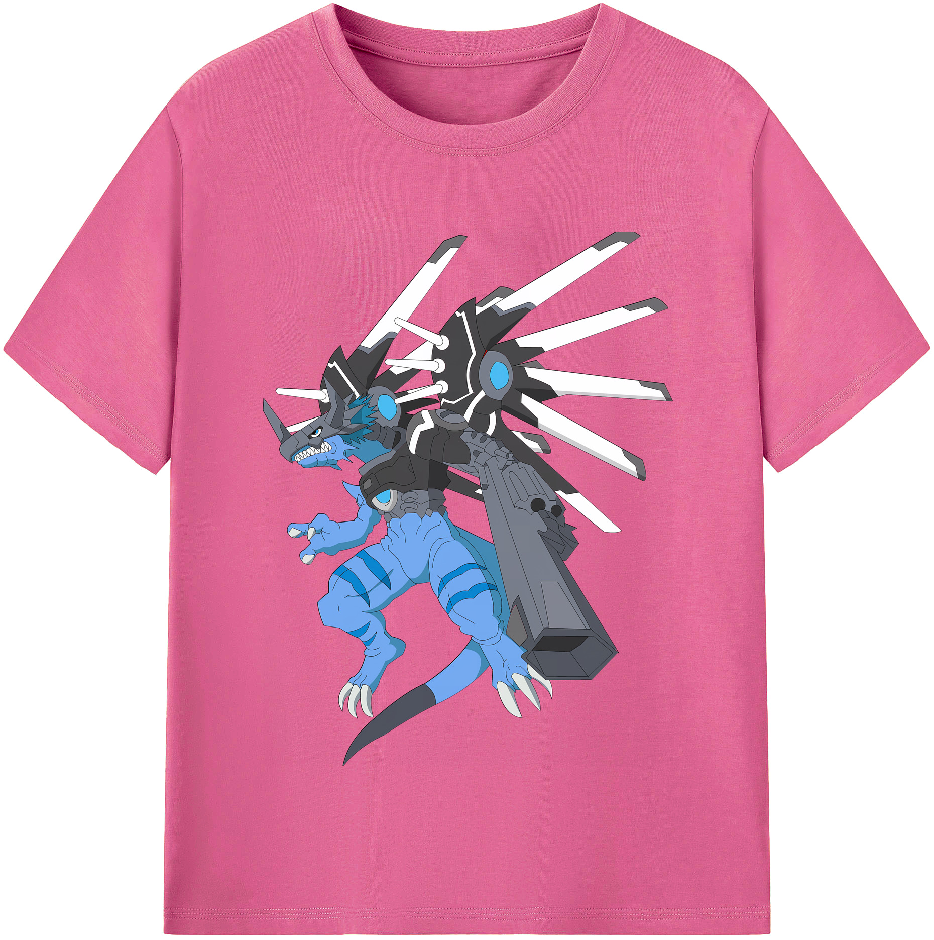 （画像用） Digimon デジタルモンスター/デジモン レディースカジュアルプリントTシャツ（綿100％）
