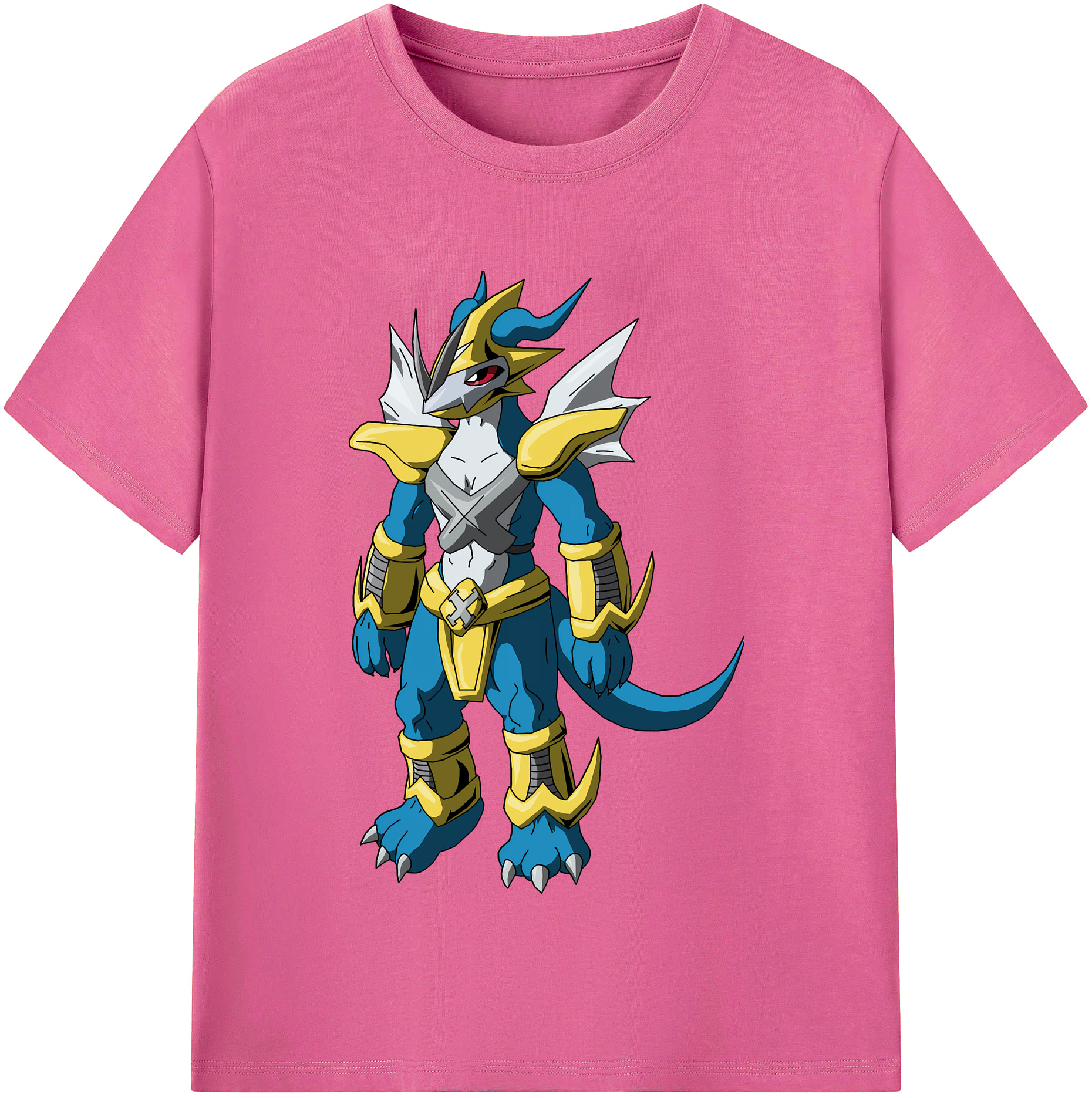 （画像用） Digimon デジタルモンスター/デジモン レディースカジュアルプリントTシャツ（綿100％）