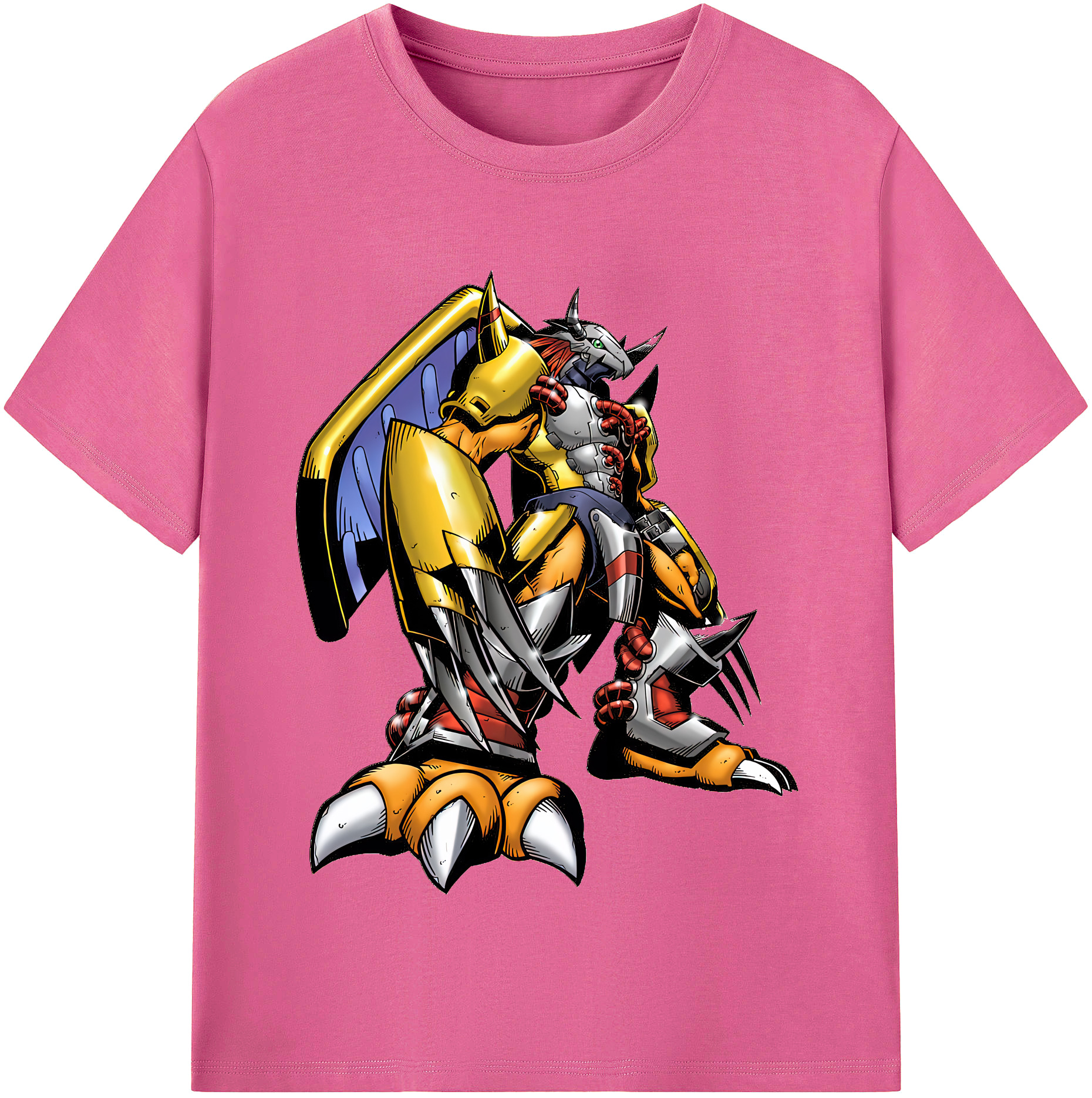 （画像用） Digimon デジタルモンスター/デジモン レディースカジュアルプリントTシャツ（綿100％）
