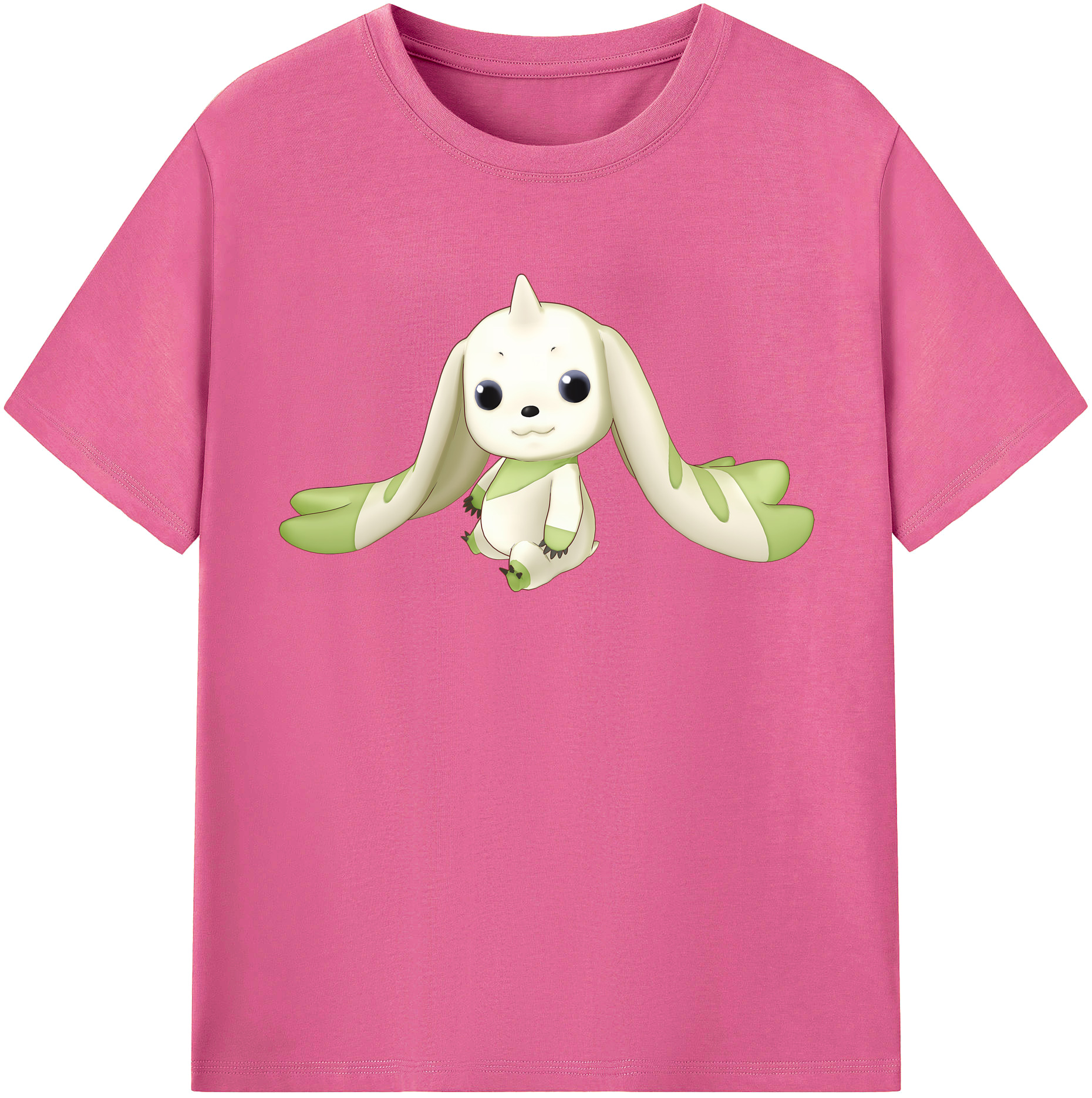 （画像用） Digimon デジタルモンスター/デジモン レディースカジュアルプリントTシャツ（綿100％）