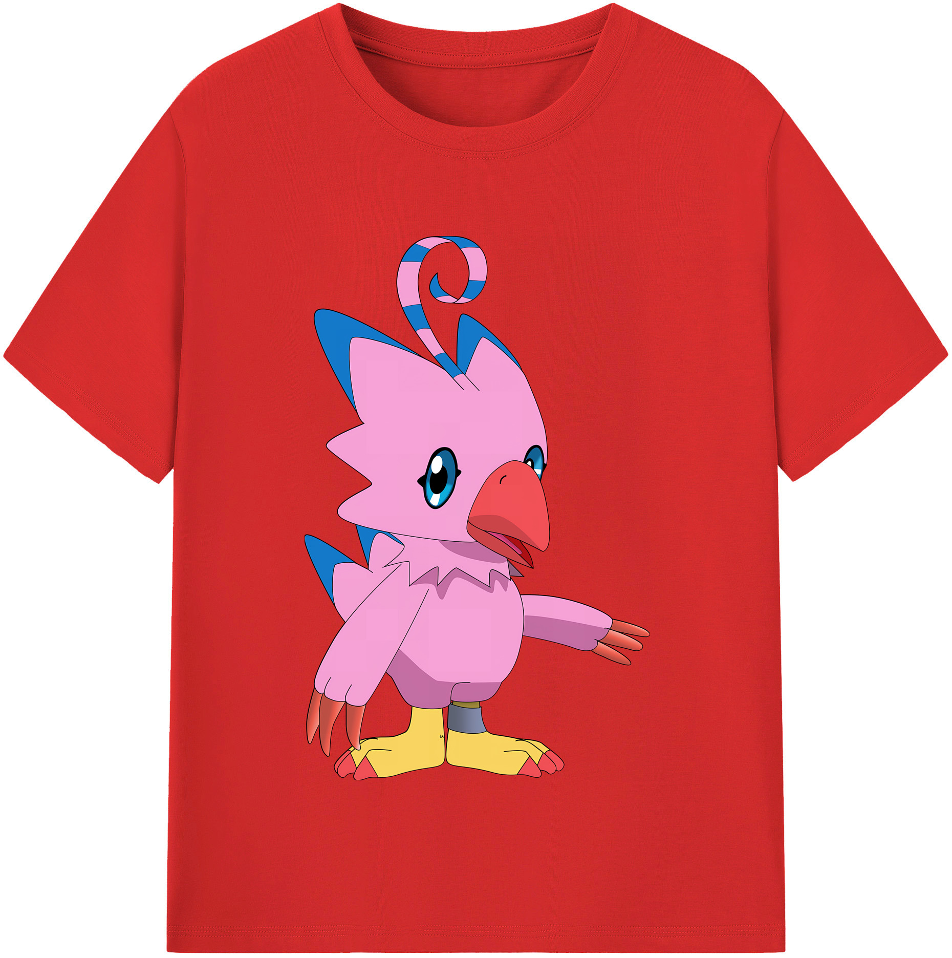 （画像用） Digimon デジタルモンスター/デジモン レディースカジュアルプリントTシャツ（綿100％）