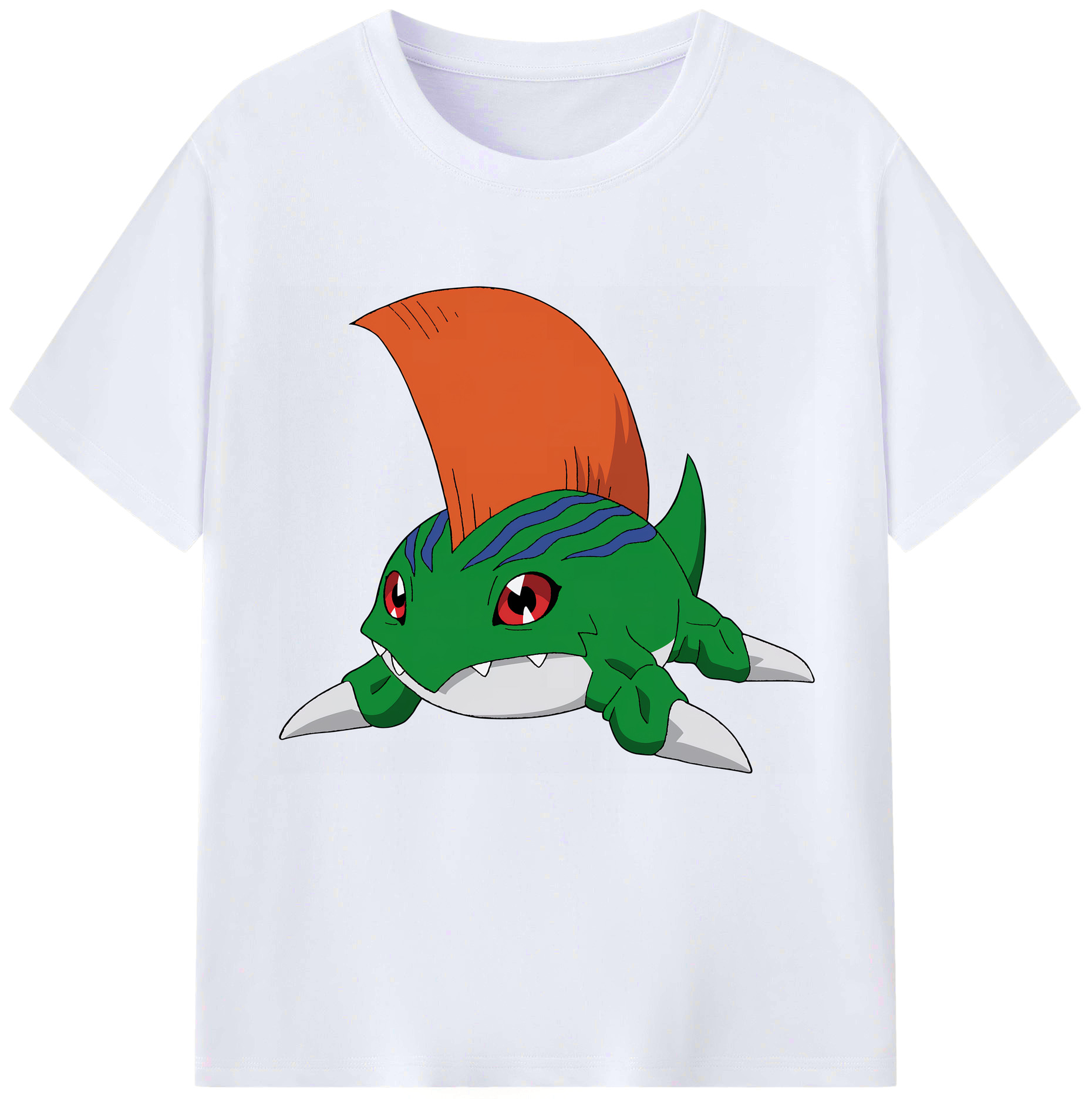 （画像用） Digimon デジタルモンスター/デジモン レディースカジュアルプリントTシャツ（綿100％）