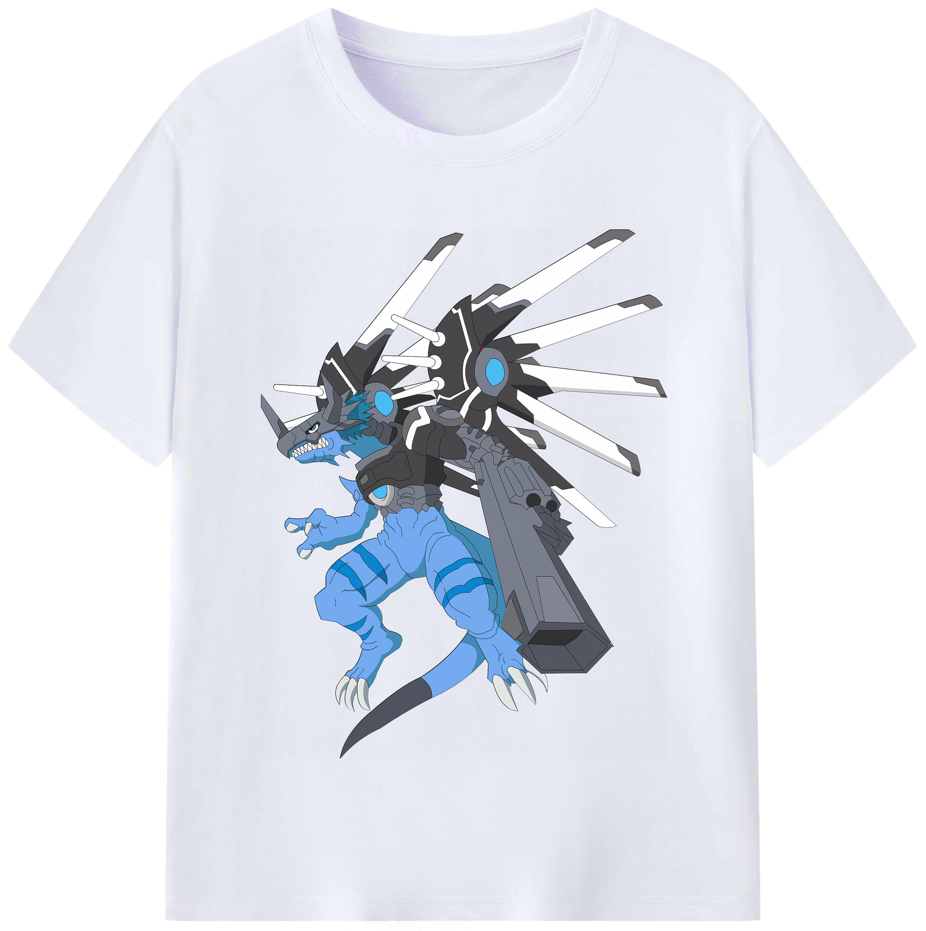 （画像用） Digimon デジタルモンスター/デジモン レディースカジュアルプリントTシャツ（綿100％）
