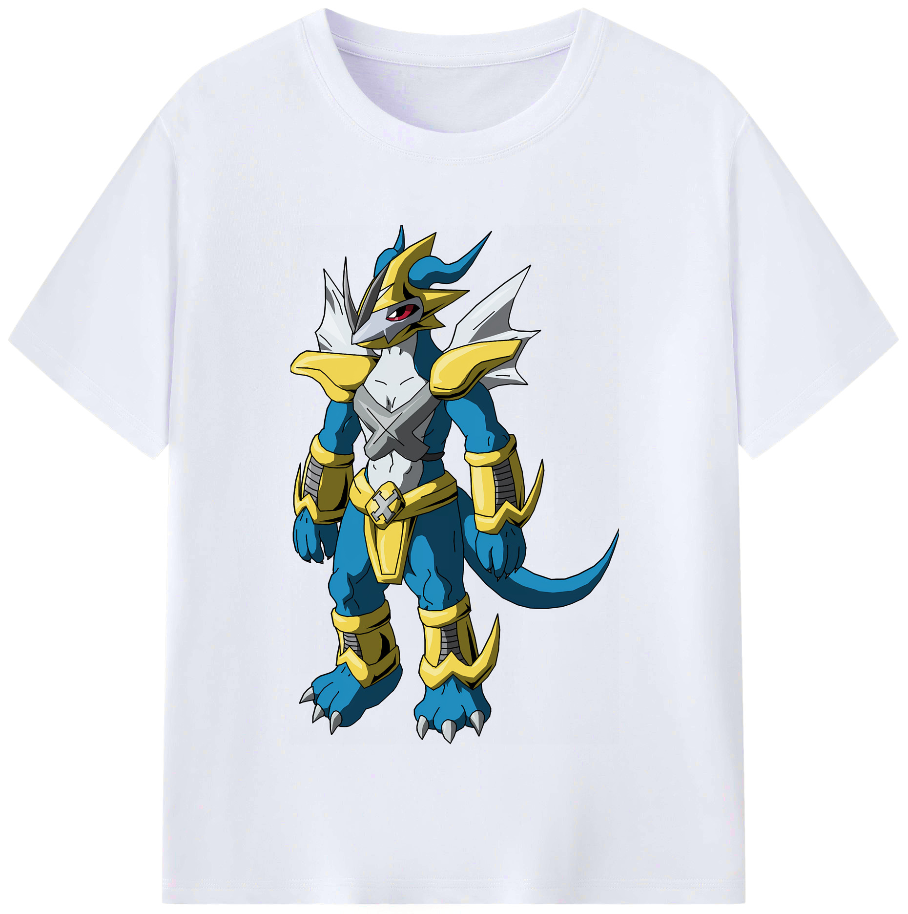 （画像用） Digimon デジタルモンスター/デジモン レディースカジュアルプリントTシャツ（綿100％）