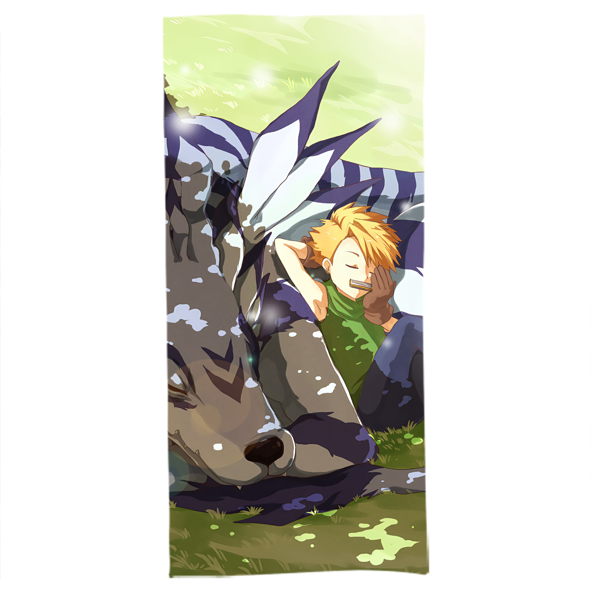 （画像用） Digimon デジタルモンスター/デジモン 大判バスタオル 70×140cm 吸水速乾 柔らかい肌触り