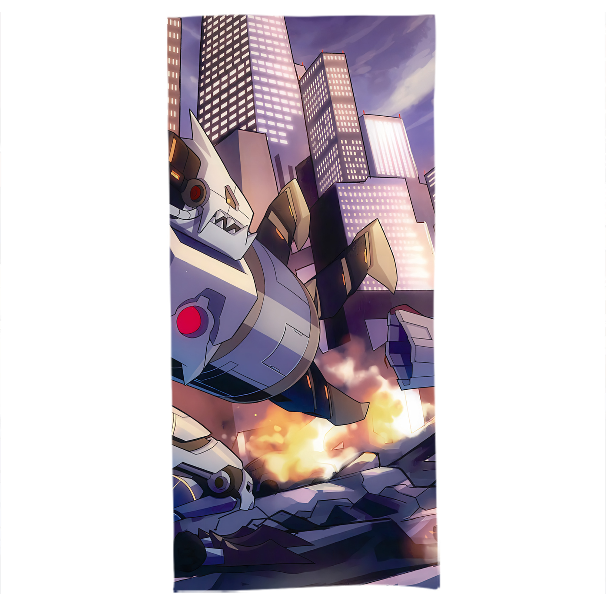 （画像用） Digimon デジタルモンスター/デジモン 大判バスタオル 70×140cm 吸水速乾 柔らかい肌触り