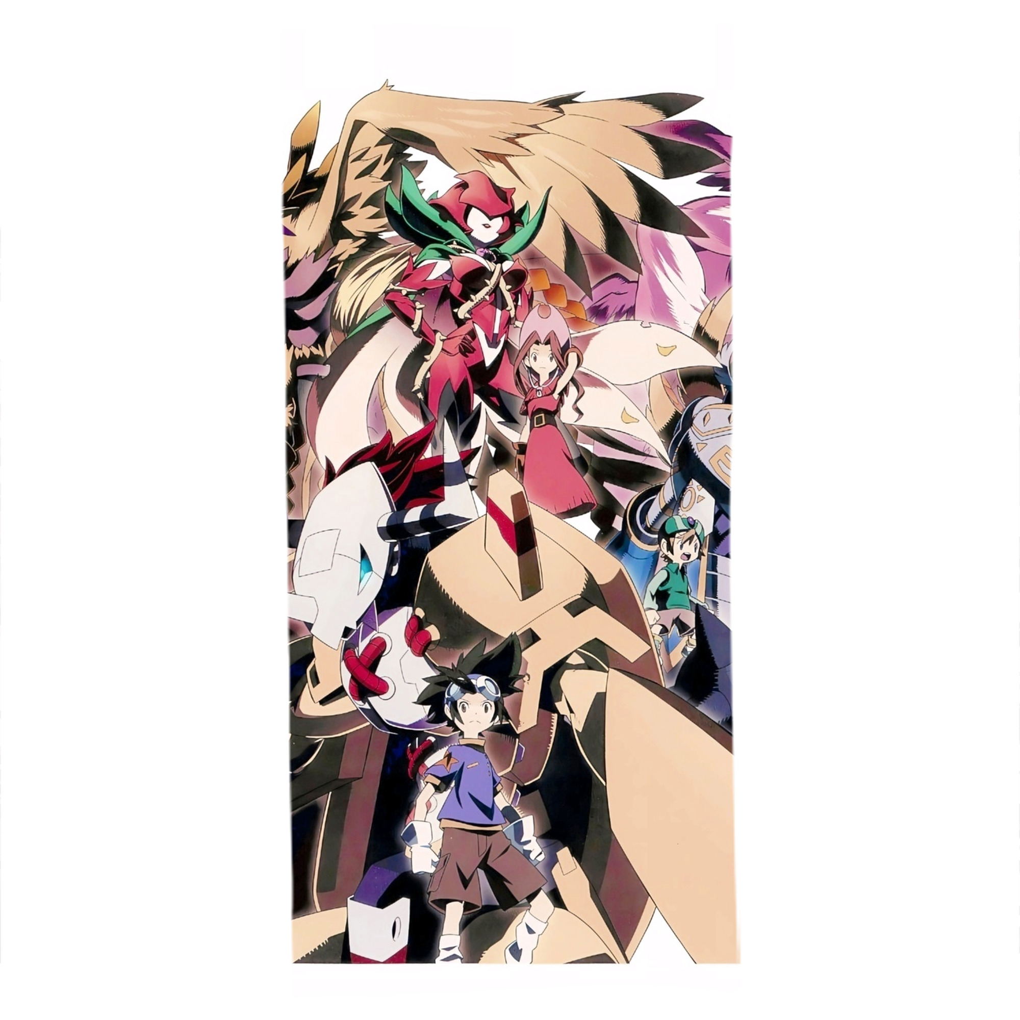（画像用） Digimon デジタルモンスター/デジモン 大判バスタオル 70×140cm 吸水速乾 柔らかい肌触り