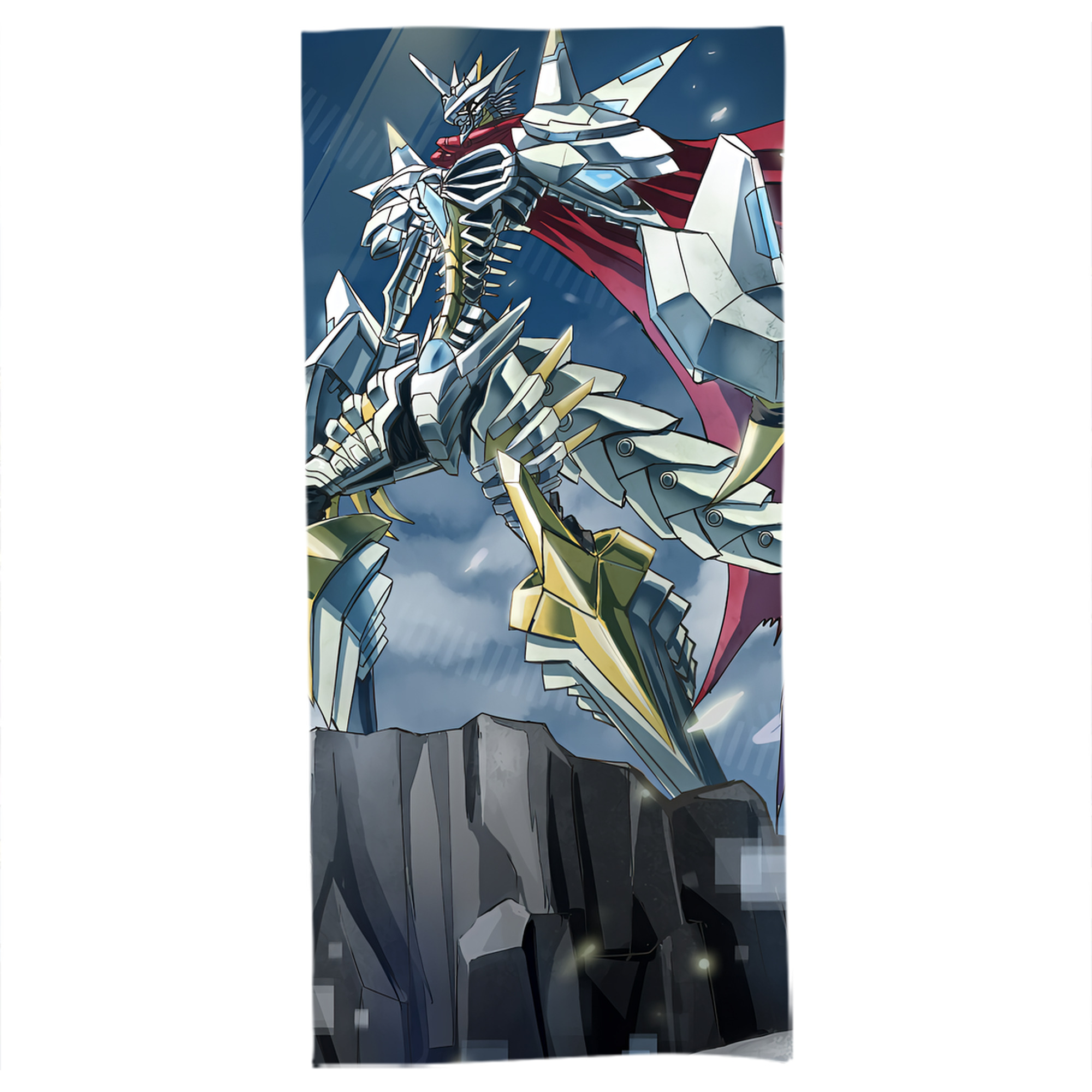 （画像用） Digimon デジタルモンスター/デジモン 大判バスタオル 70×140cm 吸水速乾 柔らかい肌触り