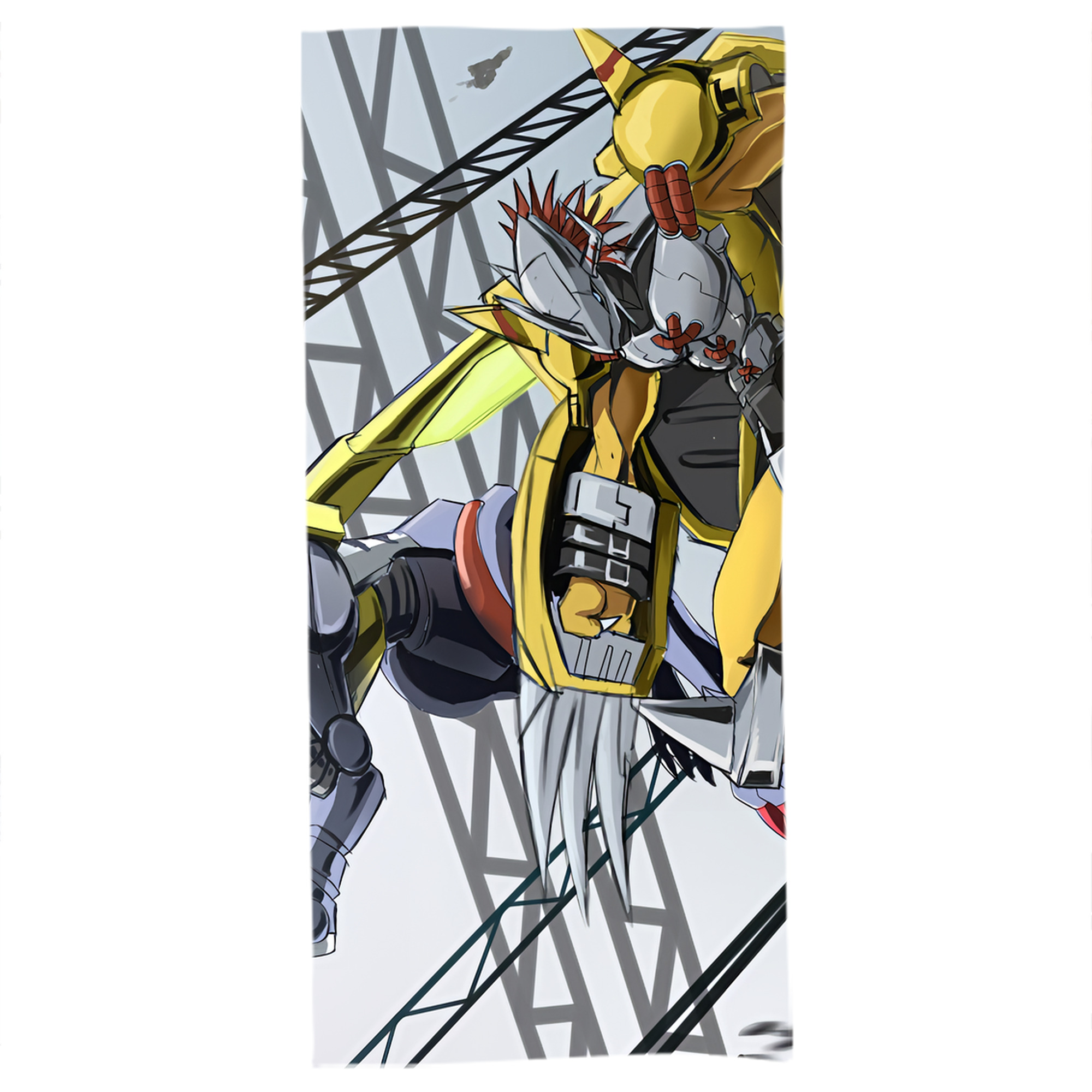 （画像用） Digimon デジタルモンスター/デジモン 大判バスタオル 70×140cm 吸水速乾 柔らかい肌触り