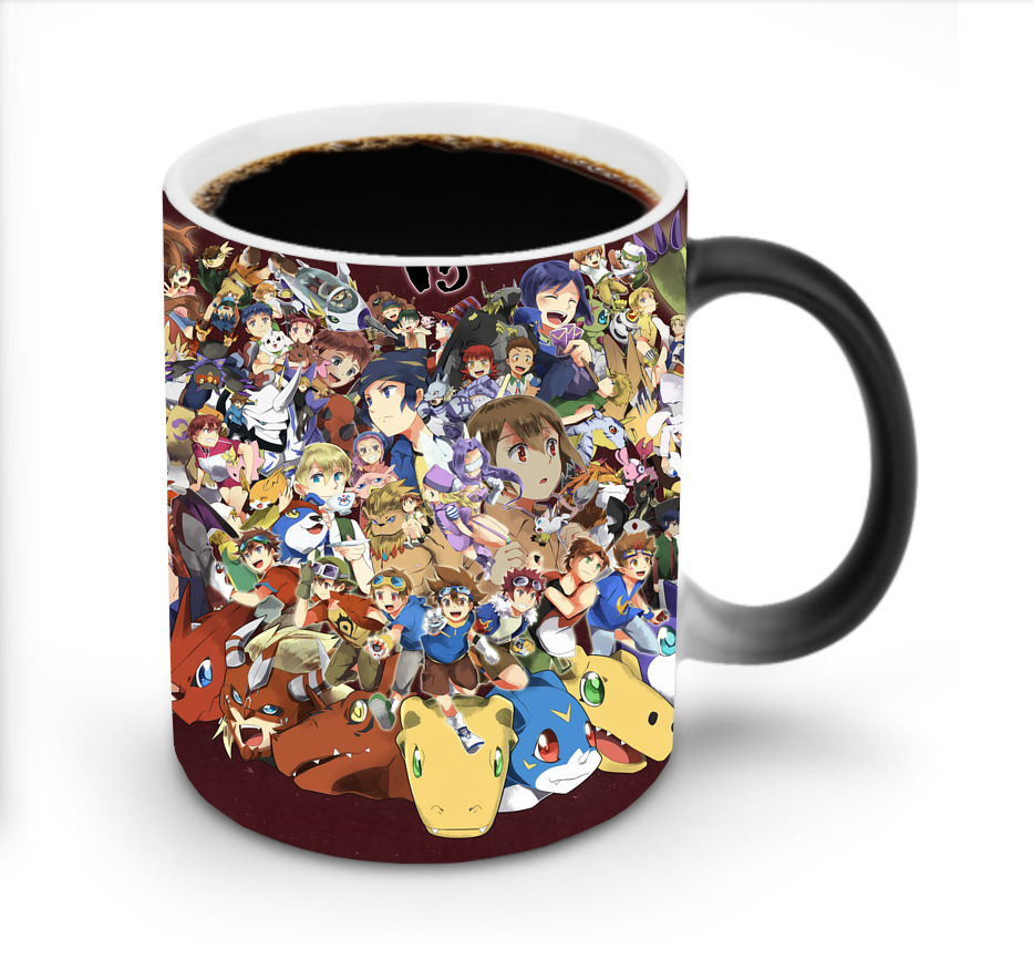 （画像用） Digimon デジタルモンスター/デジモン 温度変色マグカップ