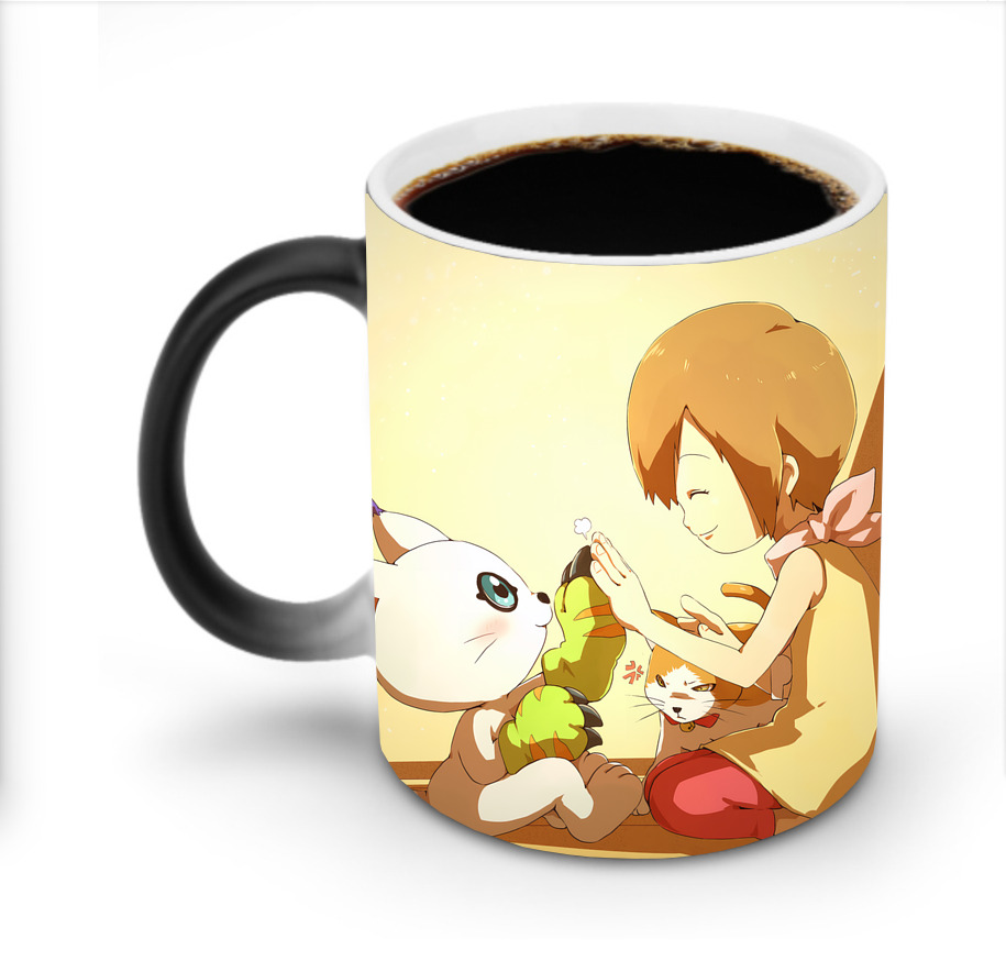 （画像用） Digimon デジタルモンスター/デジモン 温度変色マグカップ
