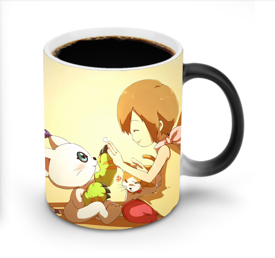 （画像用） Digimon デジタルモンスター/デジモン 温度変色マグカップ