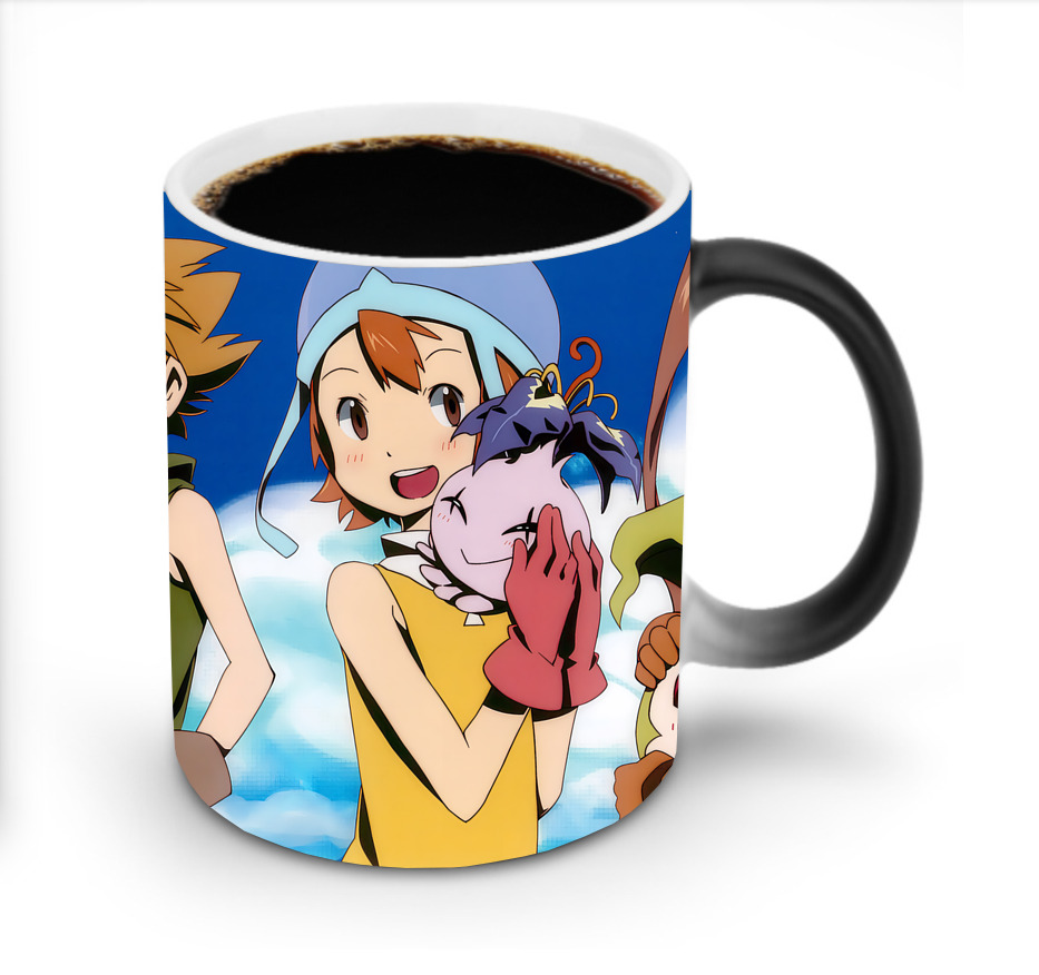 （画像用） Digimon デジタルモンスター/デジモン 温度変色マグカップ