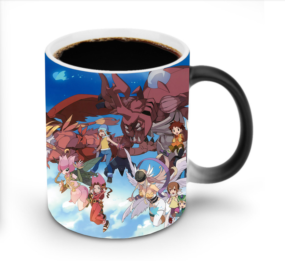 （画像用） Digimon デジタルモンスター/デジモン 温度変色マグカップ