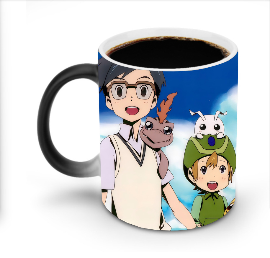 （画像用） Digimon デジタルモンスター/デジモン 温度変色マグカップ