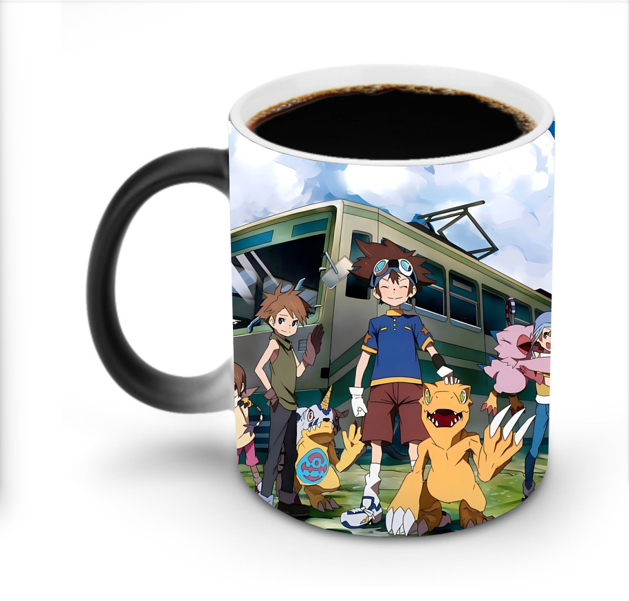 （画像用） Digimon デジタルモンスター/デジモン 温度変色マグカップ