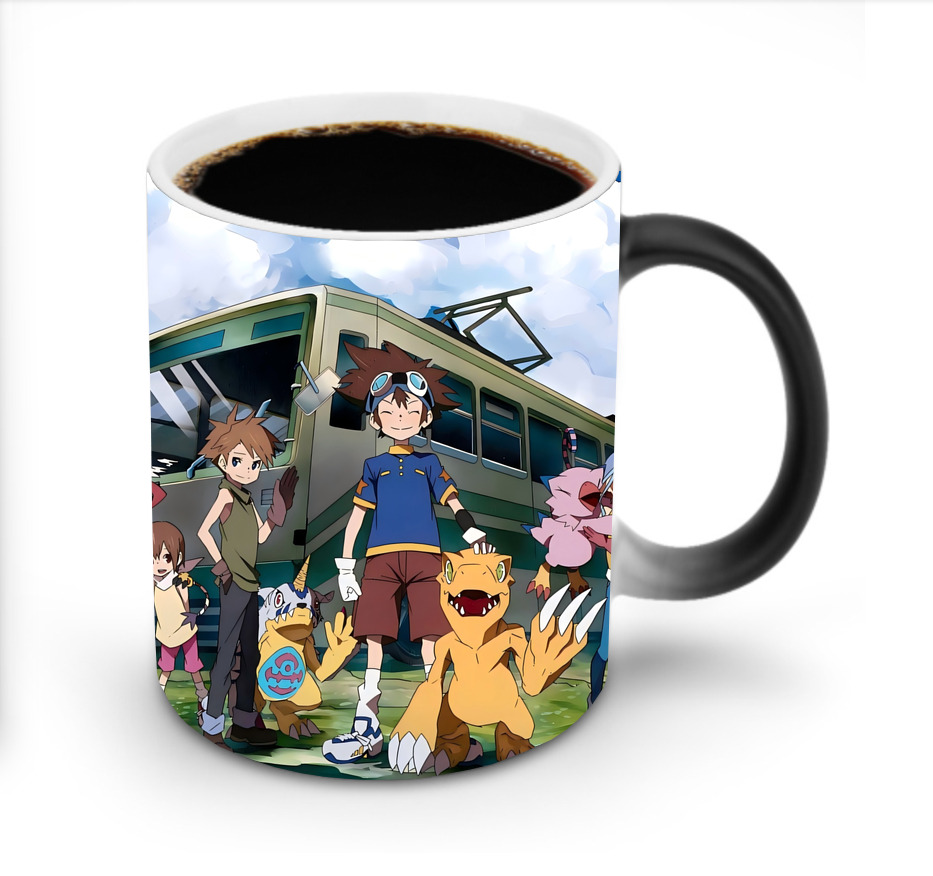 （画像用） Digimon デジタルモンスター/デジモン 温度変色マグカップ