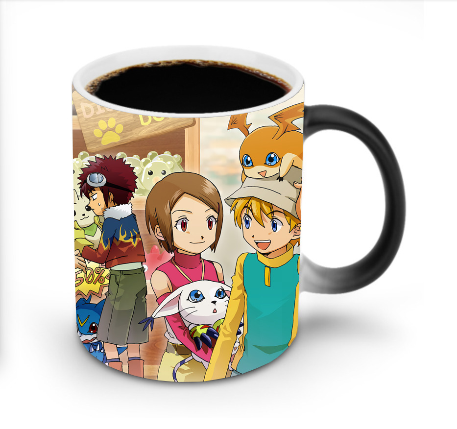 （画像用） Digimon デジタルモンスター/デジモン 温度変色マグカップ