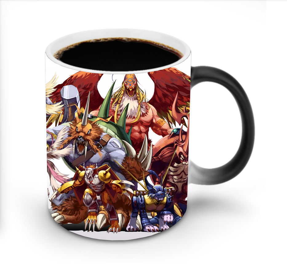 （画像用） Digimon デジタルモンスター/デジモン 温度変色マグカップ