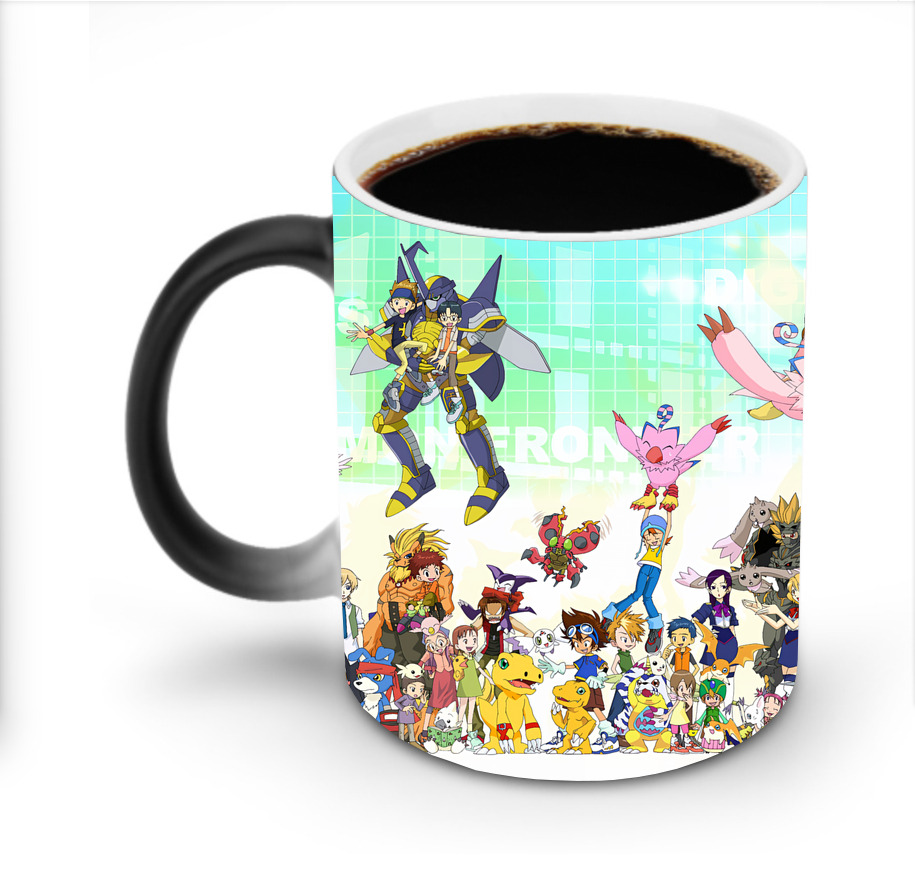 （画像用） Digimon デジタルモンスター/デジモン 温度変色マグカップ