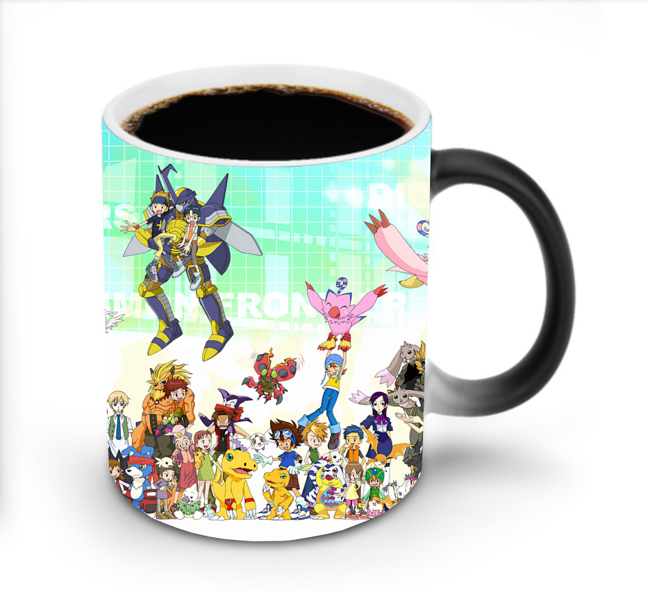 （画像用） Digimon デジタルモンスター/デジモン 温度変色マグカップ