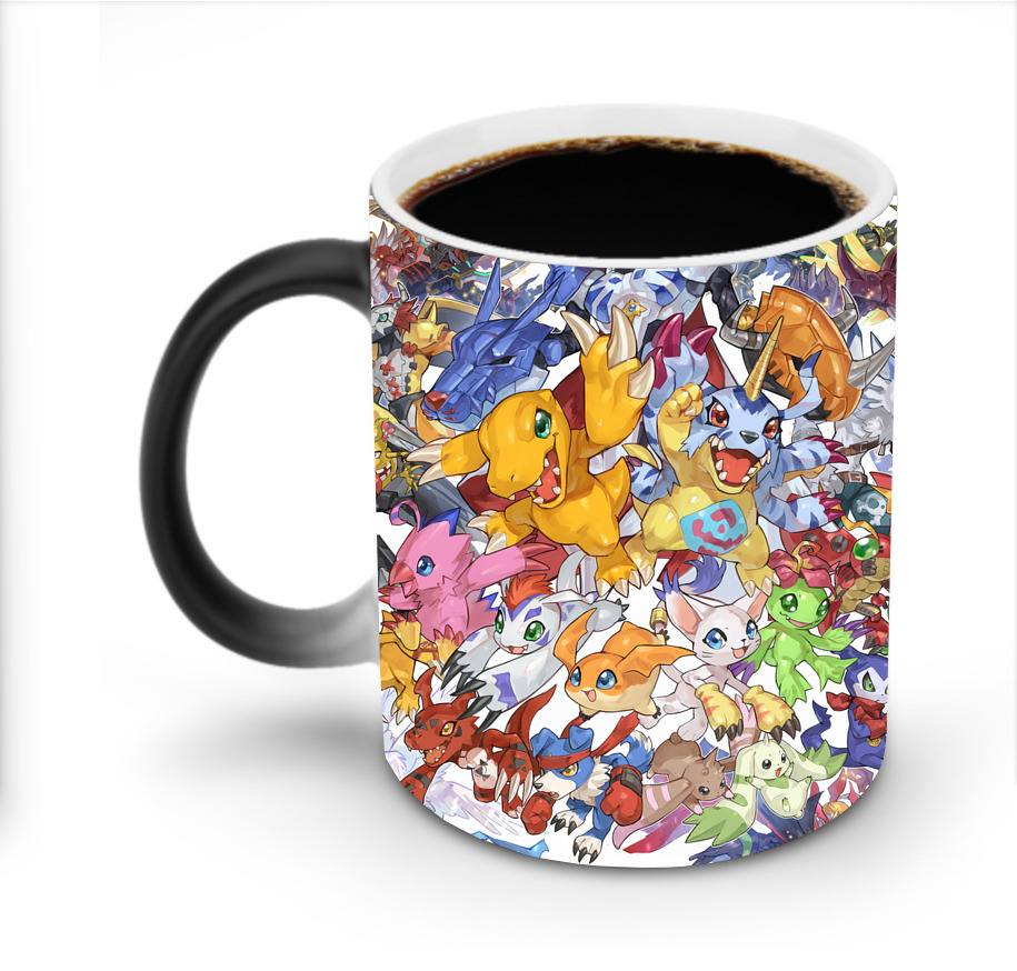 （画像用） Digimon デジタルモンスター/デジモン 温度変色マグカップ