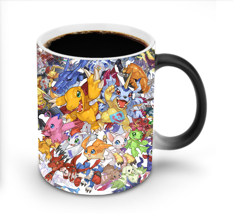 （画像用） Digimon デジタルモンスター/デジモン 温度変色マグカップ