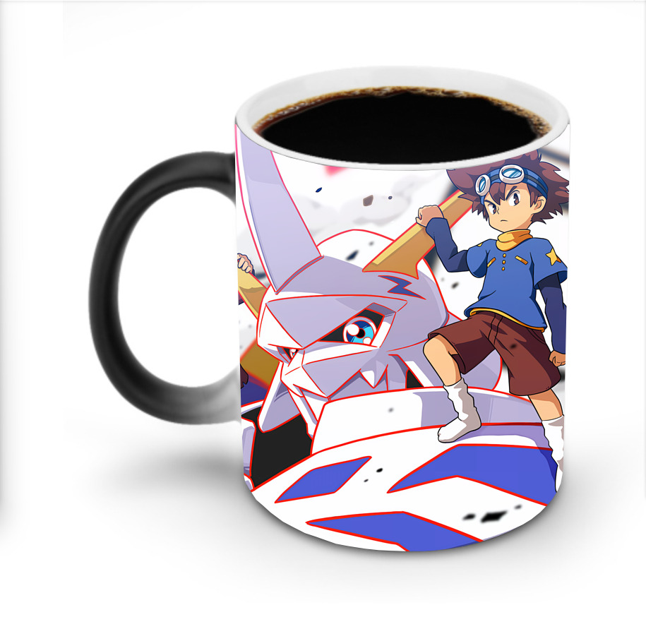 （画像用） Digimon デジタルモンスター/デジモン 温度変色マグカップ