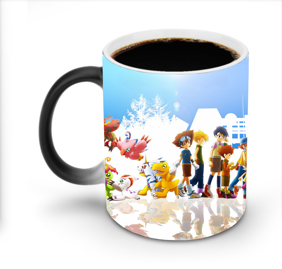 （画像用） Digimon デジタルモンスター/デジモン 温度変色マグカップ