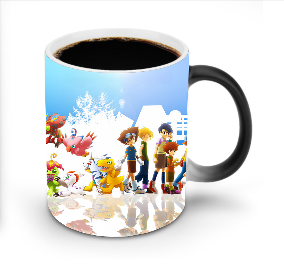 （画像用） Digimon デジタルモンスター/デジモン 温度変色マグカップ
