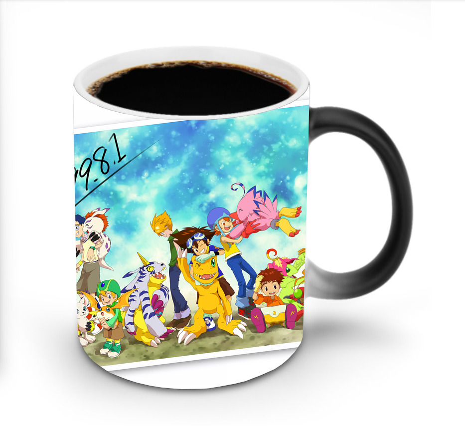 （画像用） Digimon デジタルモンスター/デジモン 温度変色マグカップ