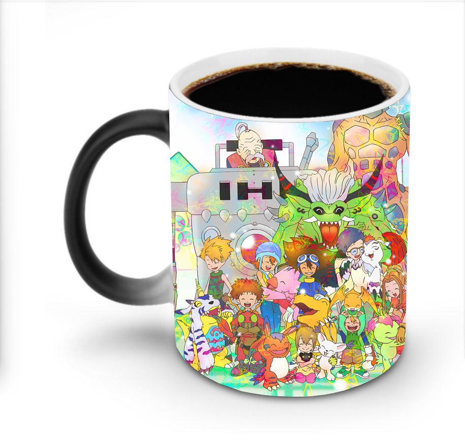 （画像用） Digimon デジタルモンスター/デジモン 温度変色マグカップ