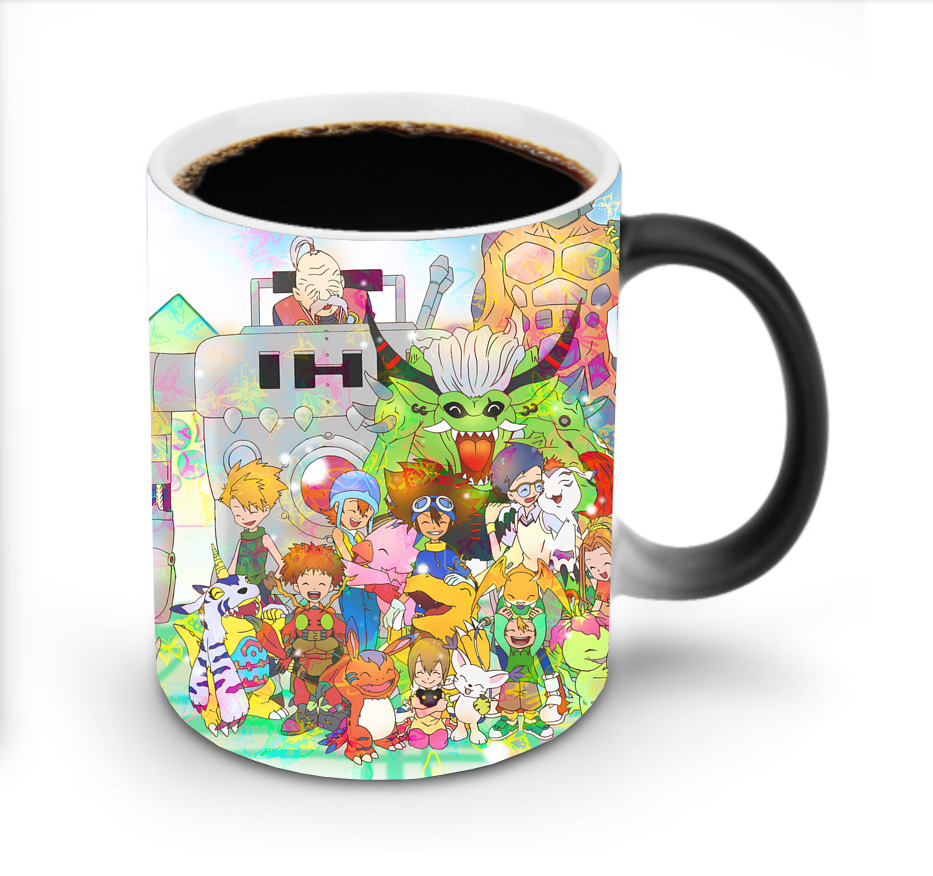 （画像用） Digimon デジタルモンスター/デジモン 温度変色マグカップ
