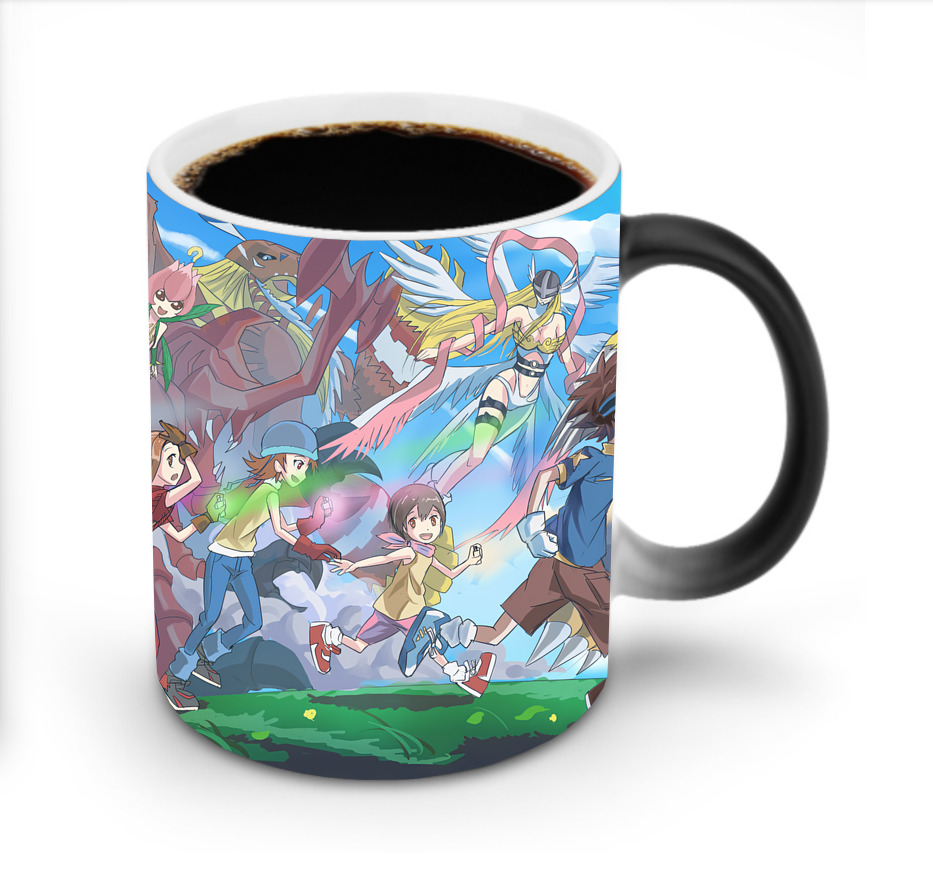 （画像用） Digimon デジタルモンスター/デジモン 温度変色マグカップ