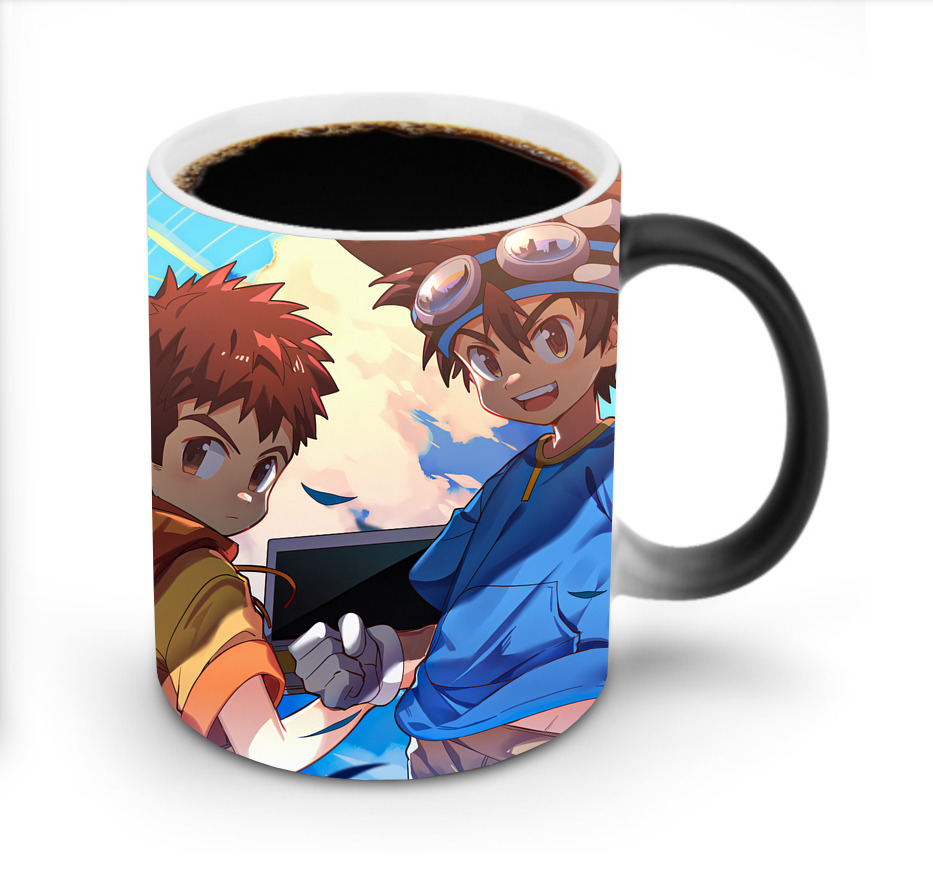 （画像用） Digimon デジタルモンスター/デジモン 温度変色マグカップ