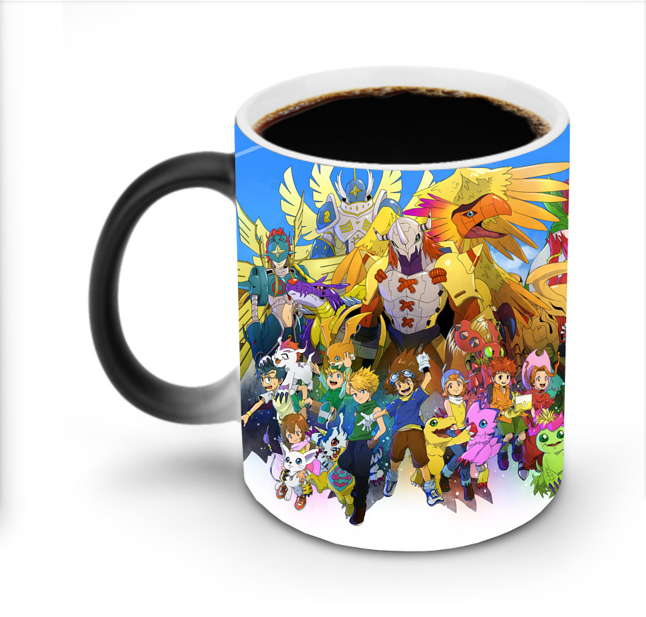 （画像用） Digimon デジタルモンスター/デジモン 温度変色マグカップ