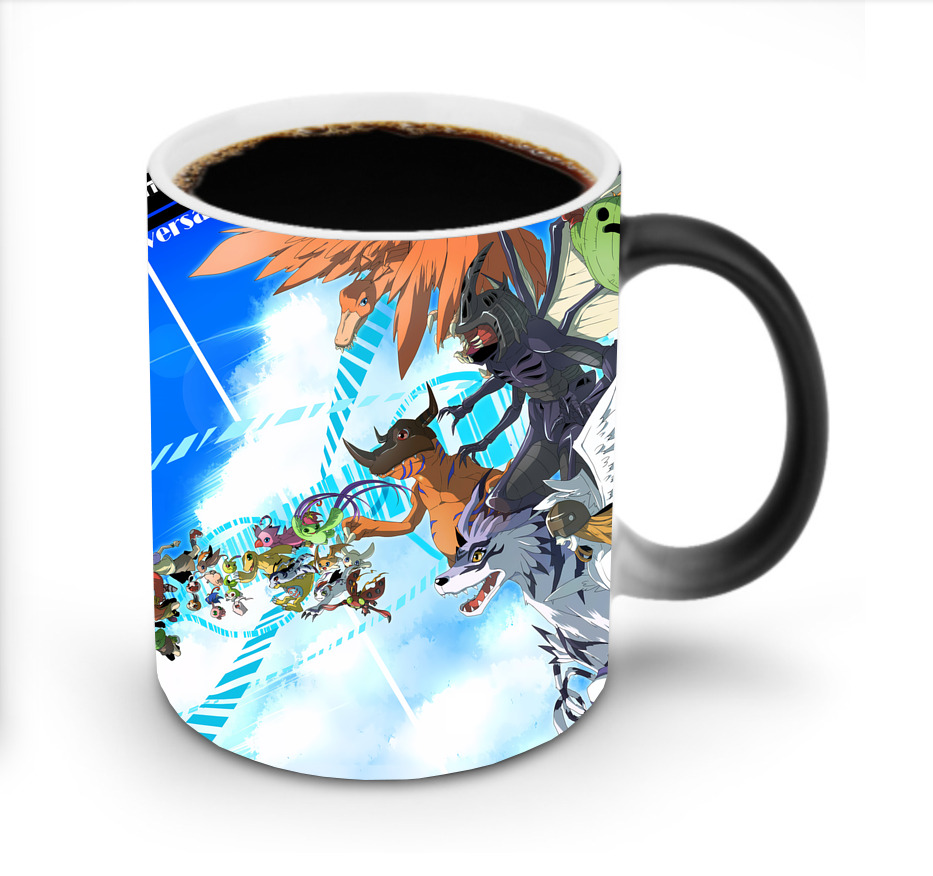 （画像用） Digimon デジタルモンスター/デジモン 温度変色マグカップ