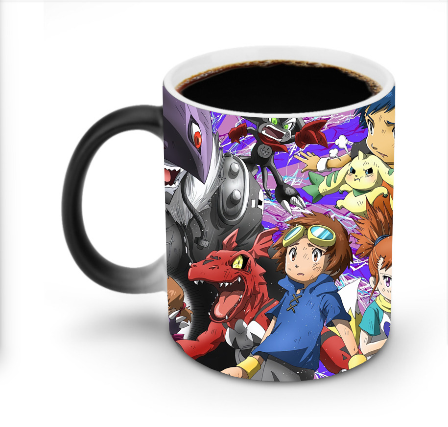 （画像用） Digimon デジタルモンスター/デジモン 温度変色マグカップ