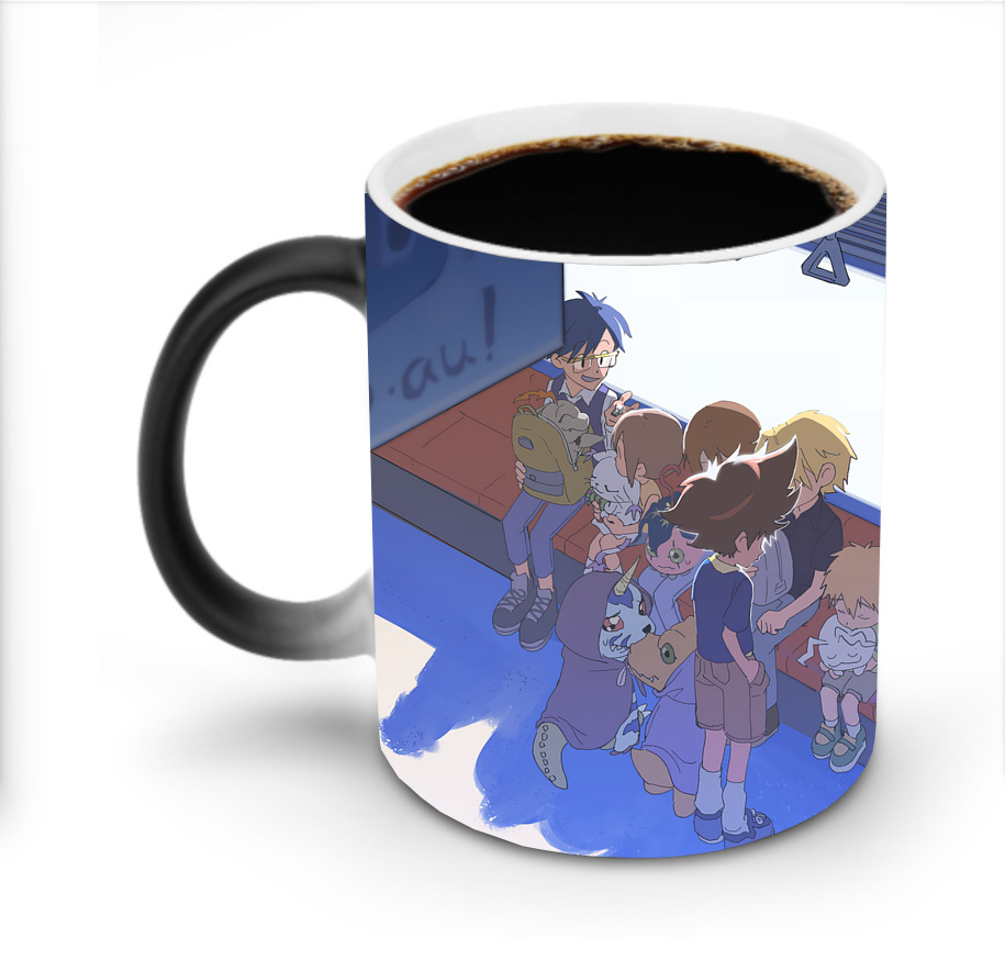 （画像用） Digimon デジタルモンスター/デジモン 温度変色マグカップ