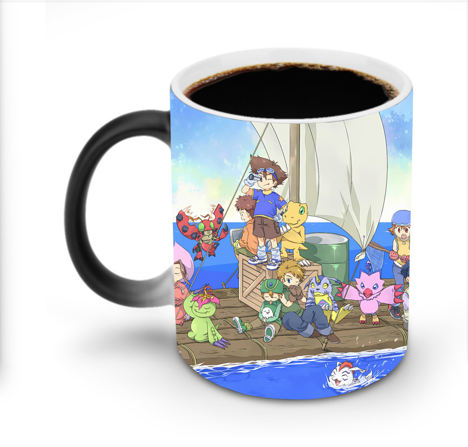 （画像用） Digimon デジタルモンスター/デジモン 温度変色マグカップ
