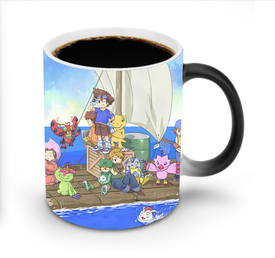（画像用） Digimon デジタルモンスター/デジモン 温度変色マグカップ