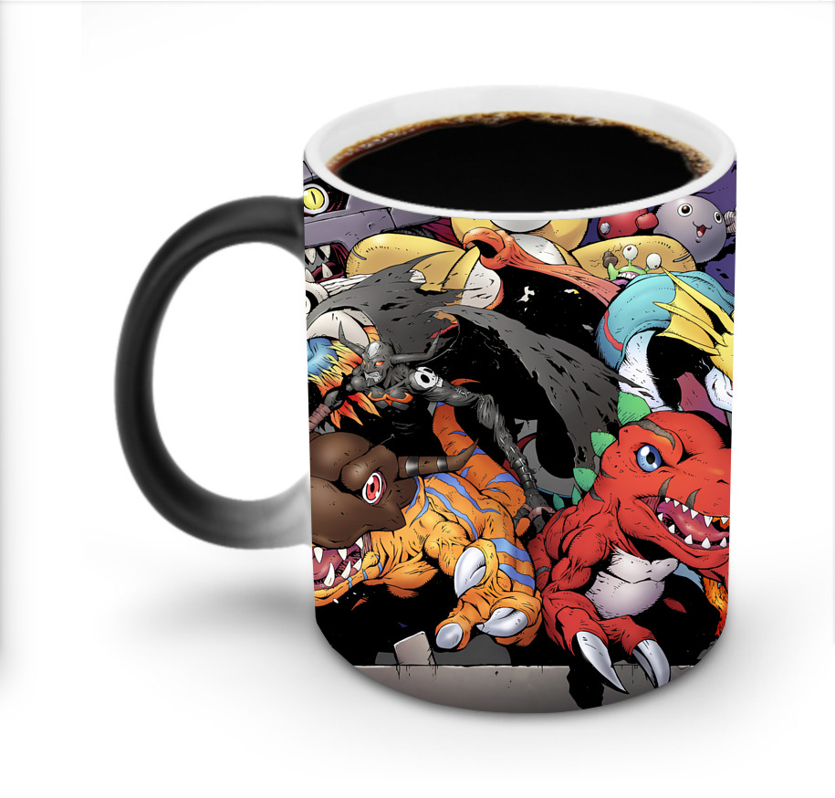 （画像用） Digimon デジタルモンスター/デジモン 温度変色マグカップ