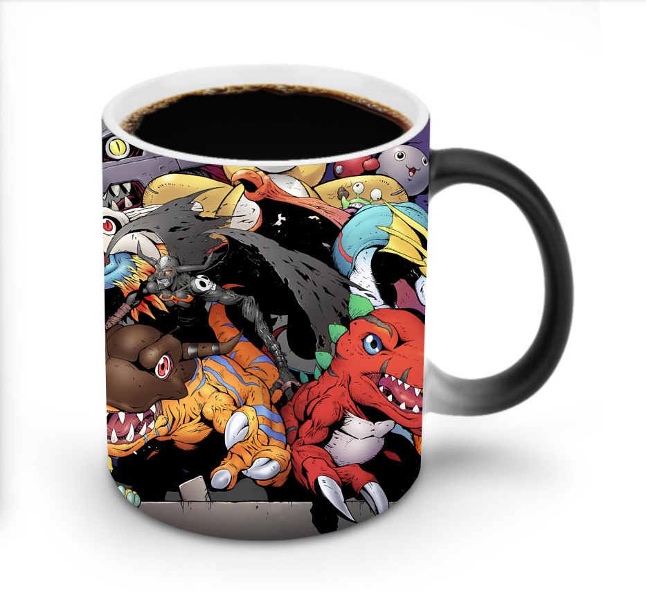 （画像用） Digimon デジタルモンスター/デジモン 温度変色マグカップ