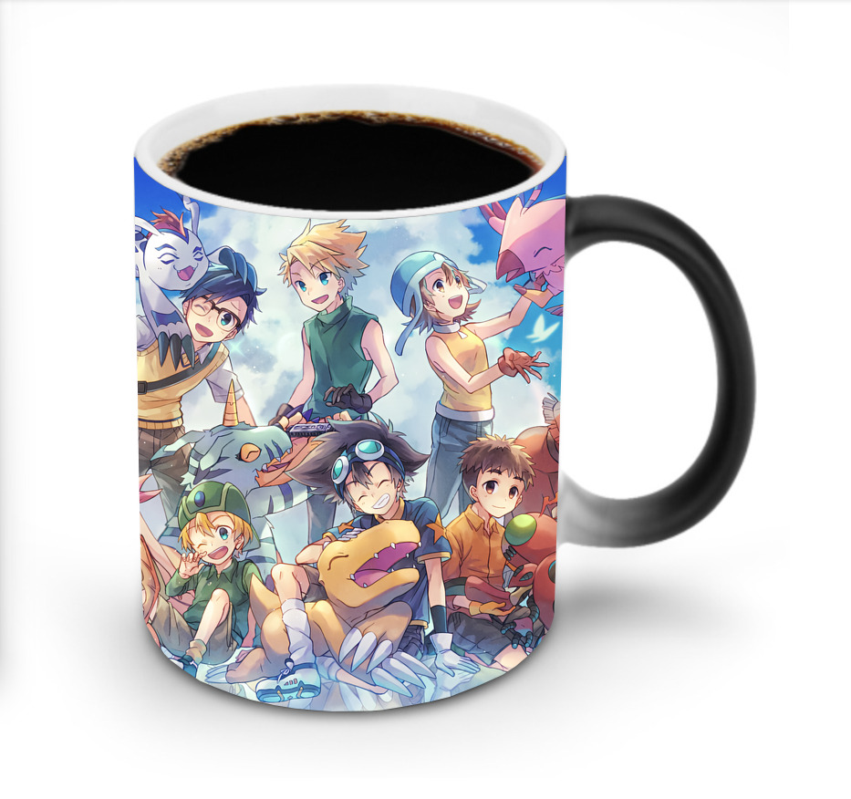 （画像用） Digimon デジタルモンスター/デジモン 温度変色マグカップ